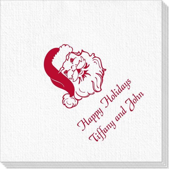 Happy Santa Claus Deville Napkins